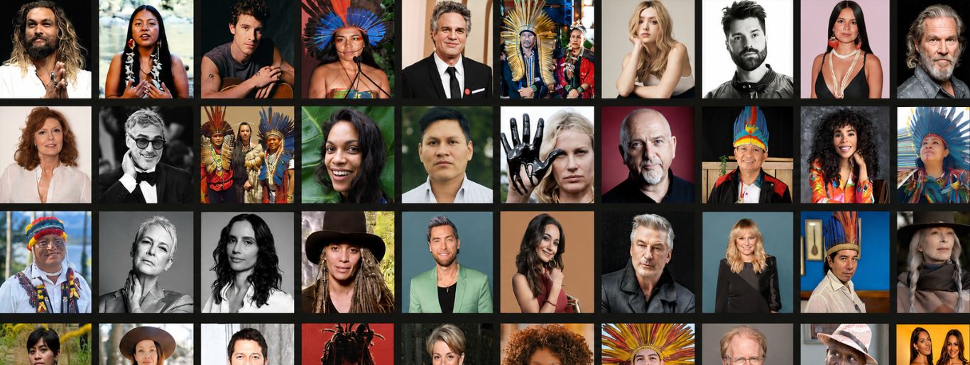 Artists, athletes and Indigenous leaders who joined Amazonia Calling